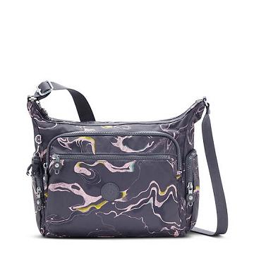 Torba Crossbody Kipling Gabbie Printed Szare | PL 2055VR